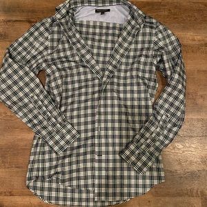 Men’s Small Banana Republic Dress Shirt Plaid